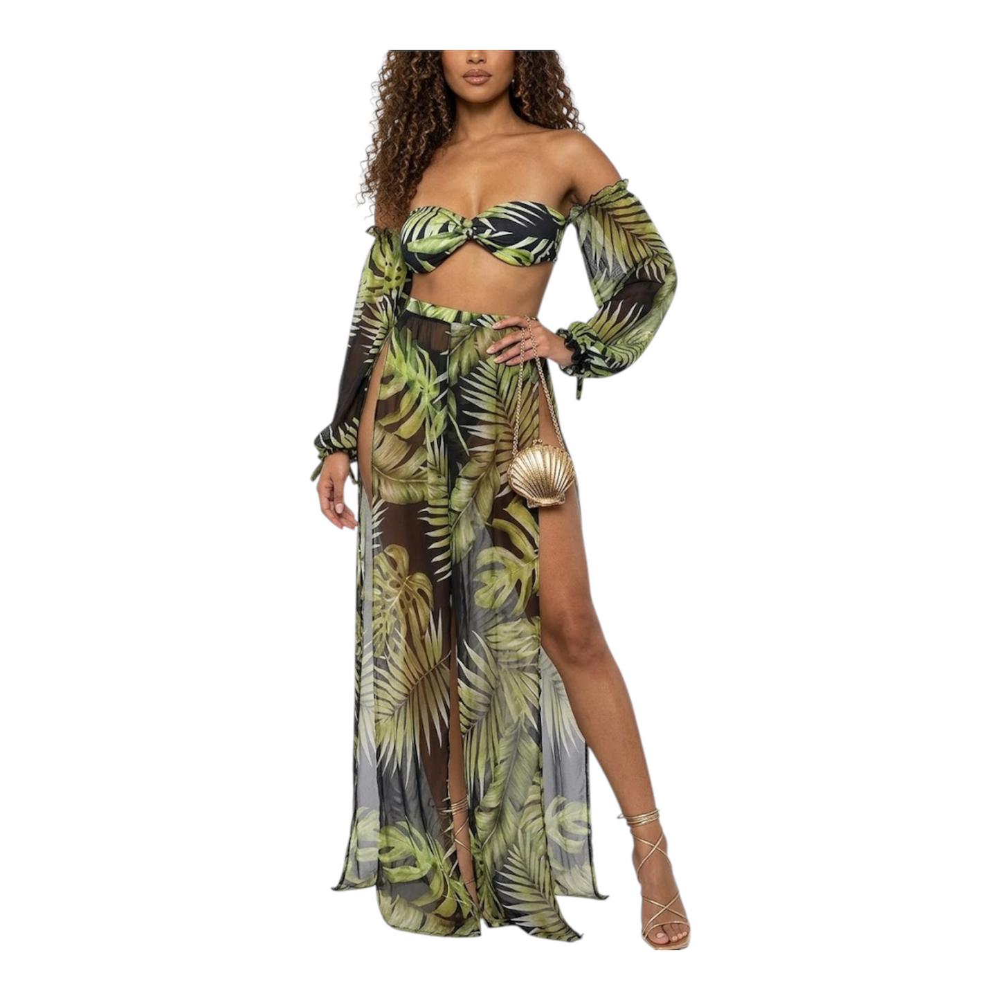 Green Tropical 3pcs