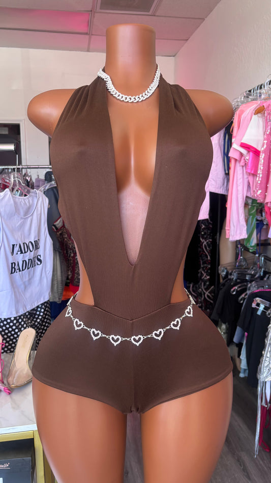 Sleek Silhouette Romper